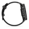 Smartwatch GARMIN Forerunner 570 — caixa de alumínio slate grey de 47 mm, pulseira de silicone preta translúcida