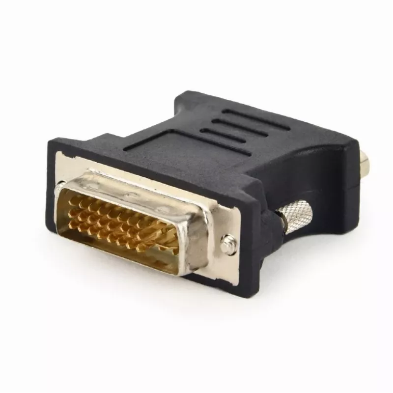 Adaptador DVI-A VGA 15 pinos Gembird A-DVI-VGA-BK