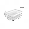 ROTHO Rondo Loft – recipiente de armazenamento de alimentos – 2 x 0,85 l