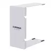 Noctua NA-HC8 chromax.white cobertura para cooler de CPU / placa de montagem, 175 x 75 x 195 mm, 241 g, branca