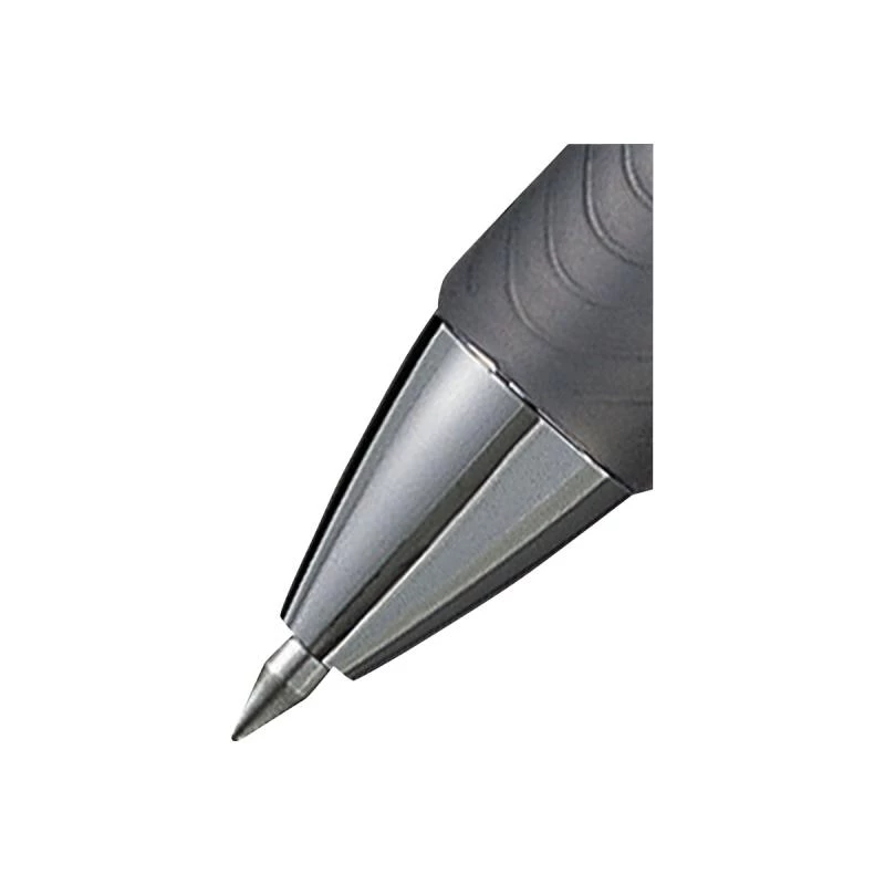 Esferográfica retrátil com clipe Pentel Energel XM Click preto