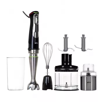 Braun MultiQuick 9 MQ9138XI misturadora de varinha 0,6 L 1200 W preto, aço inoxidável