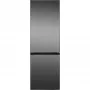 Frigorífico independente BOMANN KG 7357, 315 L total (219 L de refrigeração, 96 L de congelação), aço inoxidável, iluminação LED, 40 dB