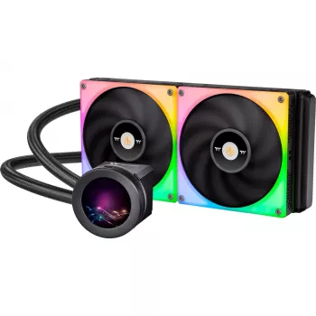 Sistema de refrigeração líquida para processador Thermaltake TOUGHLIQUID Ultra 280 RGB - (para: LGA1156, AM2, AM2+, AM3, LGA1155, AM3+, LGA2011, FM1, FM2, LGA1150, LGA2011-3, LGA1151, AM4, LGA206