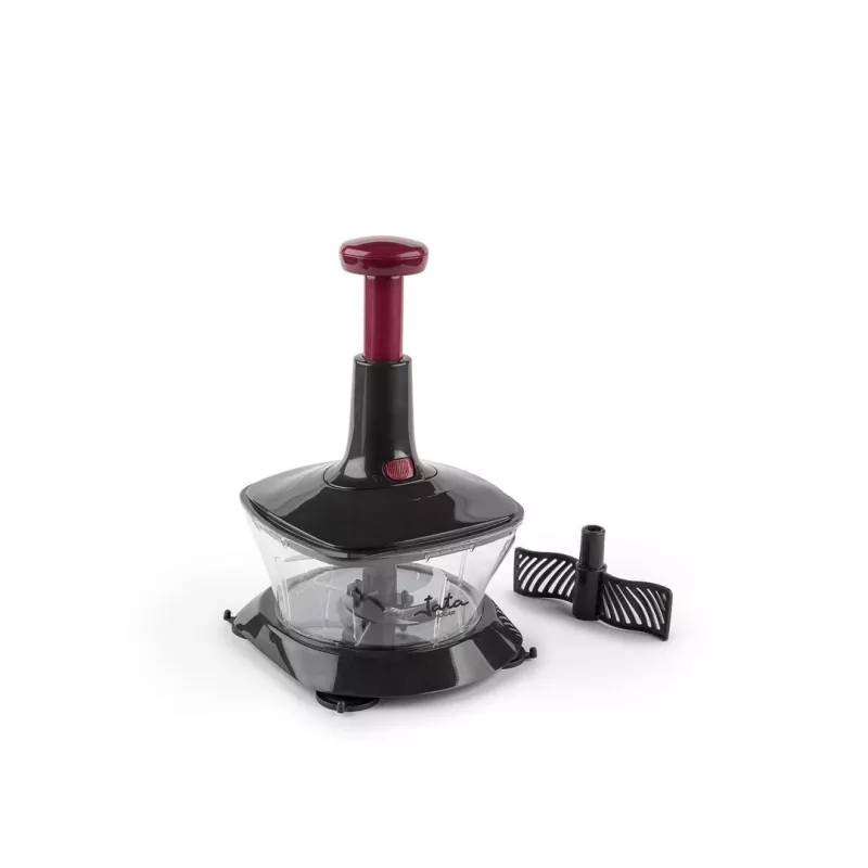 Picadora de alimentos manual JATA HMAQ4505 preto bordô