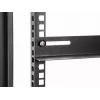 Suporte de montagem DeLOCK 19 polegadas 450x40mm 2 unid. preto metal