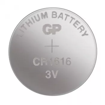 GP Battery pilha botão de lítio blister de 1 CR 1616 (060.1616C1)