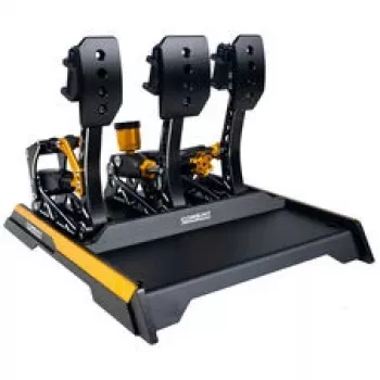 Conjunto de pedais CONSPIT CPP EVO 3 V2 com cilindro de travão hidráulico e embraiagem - preto