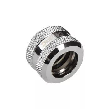 Adaptador XSPC G 1/4 polegadas para 14 mm, cromado — adaptador roscado de 14 mm para conectores de refrigeração líquida
