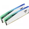 DIMM 48 GB DDR5-6000 (2x 24 GB) Dual-Kit, memória branca, PVER548G60C42KW, Viper Elite 5 RGB, INTEL XMP, AMD EXPO