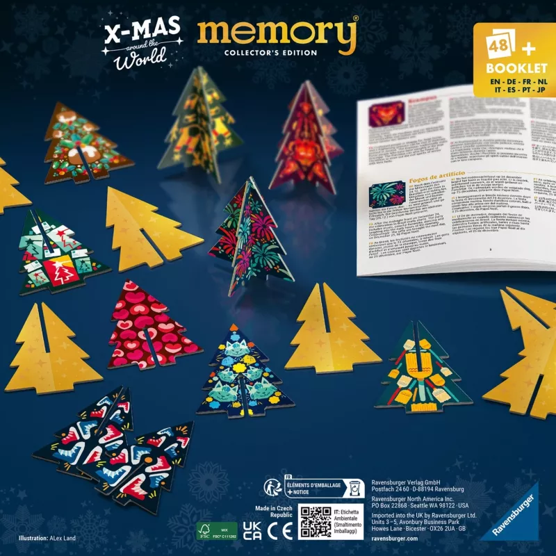 Jogo de tabuleiro Ravensburger 22350 Memory 20 min. a partir de 6 anos