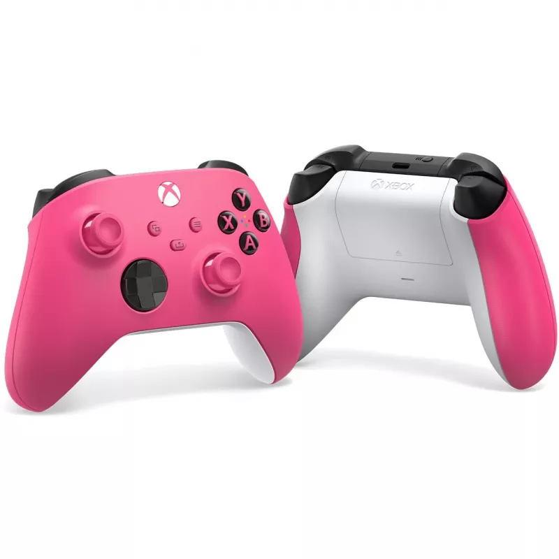 Comando Microsoft Xbox Wireless Controller Mineral Camo Special Edition – sem fios, Bluetooth, 2x AA, 40 h, rosa/branco