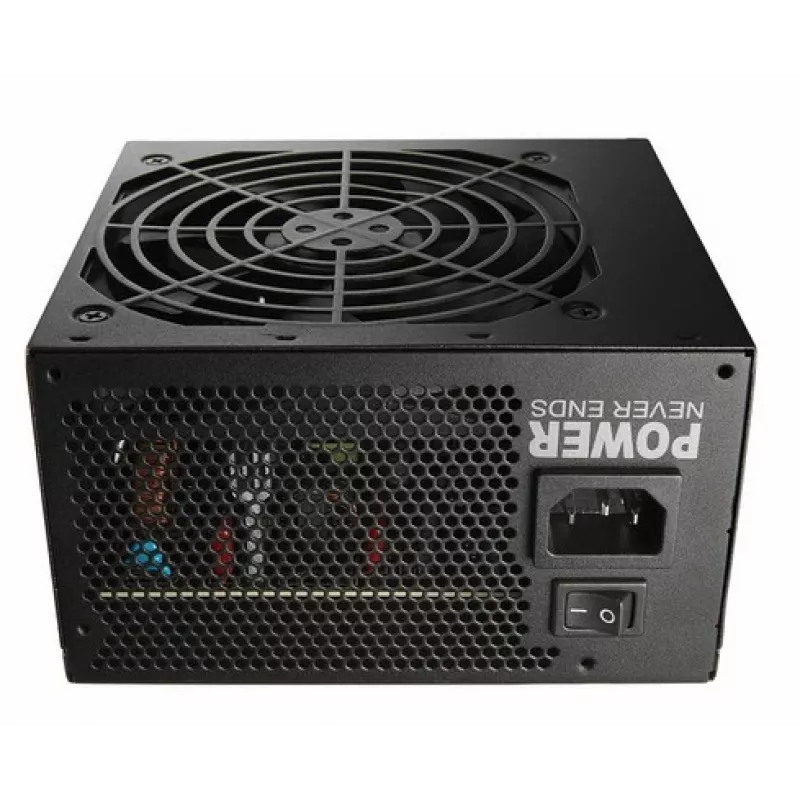 Fonte de alimentação FSP HEXA 85+ PRO 650W ATX ATX2.5 preta, 650 W, 100 - 240 V, 50 - 60 Hz, 9 - 4 A, Ativa, 100 W