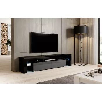 Suporte de TV para cama TORO 200 preto/cinzento brilhante