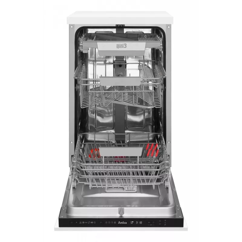 Máquina de lavar loiça de encastrar AMICA 1195338 — 13 conjuntos de louça, classe de eficiência energética C