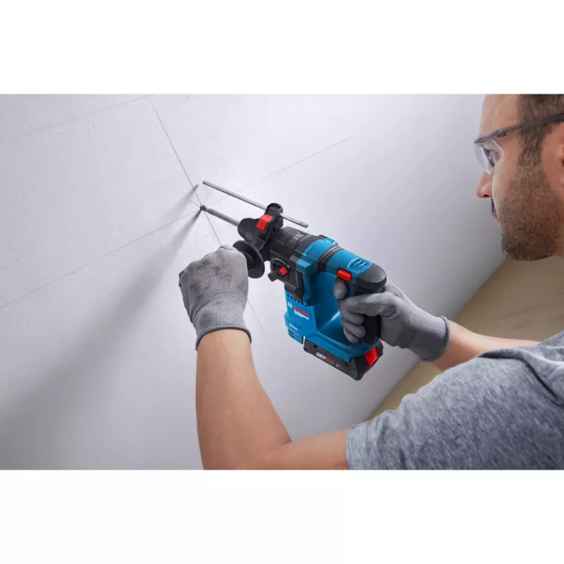 Martelo perfurador sem fio GBH 18V-18 Professional solo, 18 Volt (azul/preto, sem bateria e carregador)