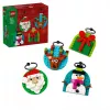 Bricks Iconic 40744 seleção de decorações de Natal