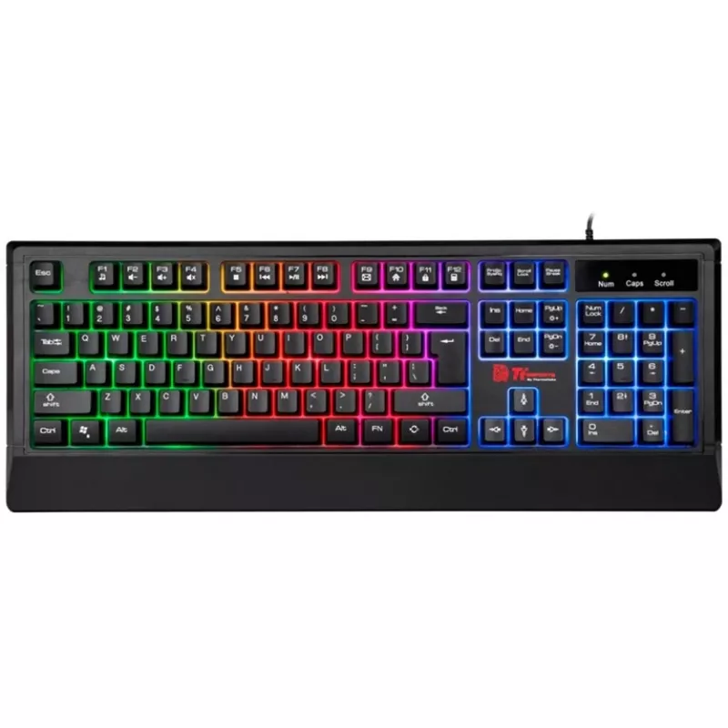 Tt eSPORTS Challenger Combo USB QWERTY alemão preto (CM-CHC-WLXXPL-GR)