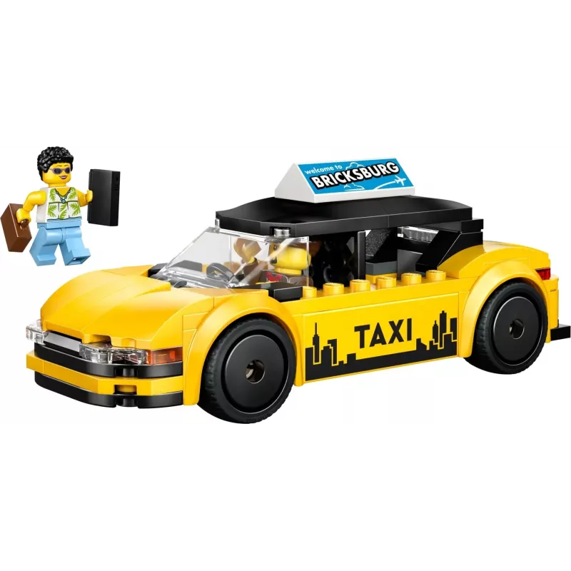 LEGO CITY 60487 Táxi Amarelo