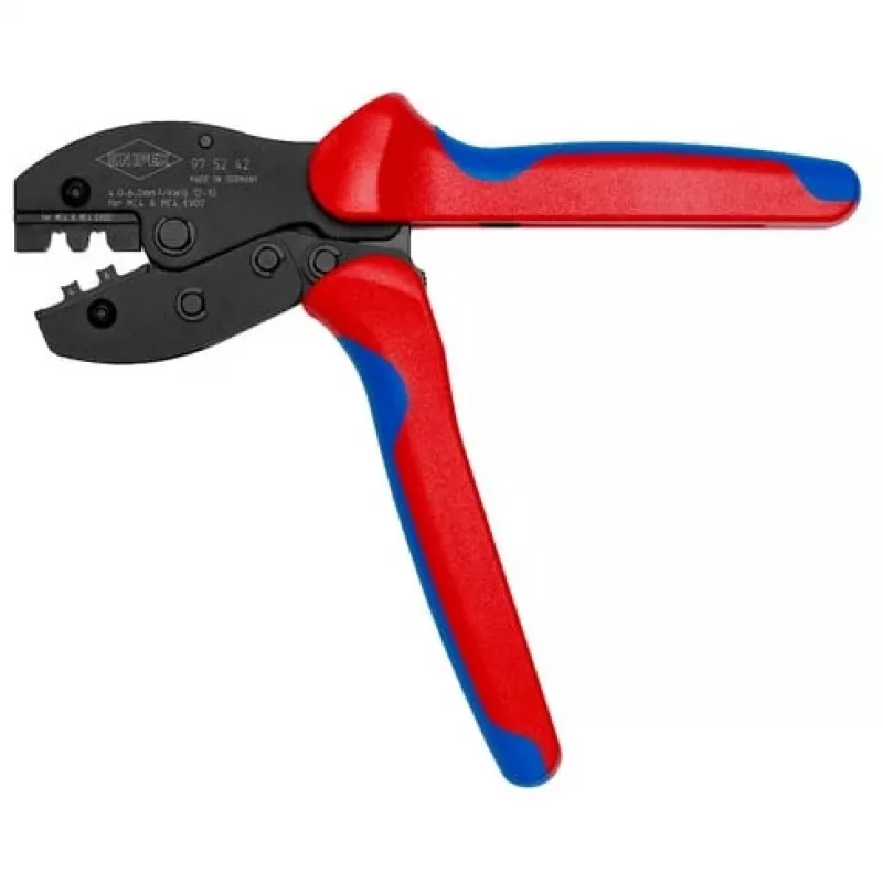 Alicate de cravar Knipex PreciForce 97 52 42 – para conectores solares MC4 EVO2