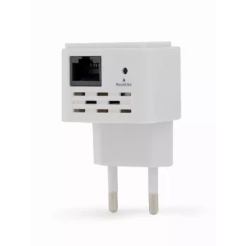 Repetidor de rede Gembird WNP-RP300-03, 300 Mbit/s, 2,4 GHz, antena interna 3 dBi, 1x RJ-45