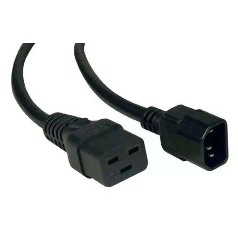 Eaton - cabo de alimentação - IEC 60320 C19 para IEC 60320 C14 - para MGE O.P.S. Pulsar STS 16