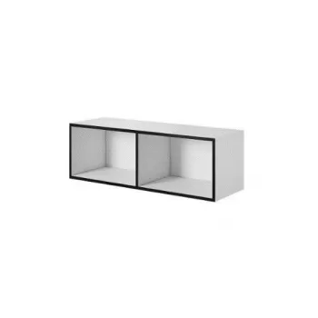 Armário de arrumação Cama Meble ROCO RO2 1120×370×370 mm aberto branco/preto de pé