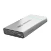 Bateria portátil Green Cell BPLGC20P 20800 mAh de iões de lítio, USB-C PD 65W, 2x USB-C + 1x USB-A, caixa em alumínio