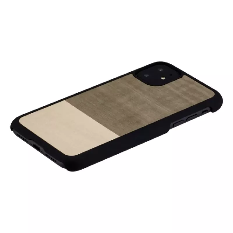 Capa para smartphone man and wood para iPhone 11 — preto, capa de proteção
