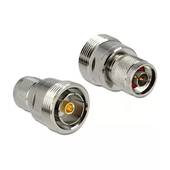 Adaptador coaxial DELOCK 88841 — ficha 7/16 para ficha 7/16, 29×42,2×29 mm, 1 unid.