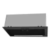 Amica OMC6271B exaustor de encastrar, 55 cm, 176 m3/h, 65 dB, 3 velocidades, iluminação LED, preto
