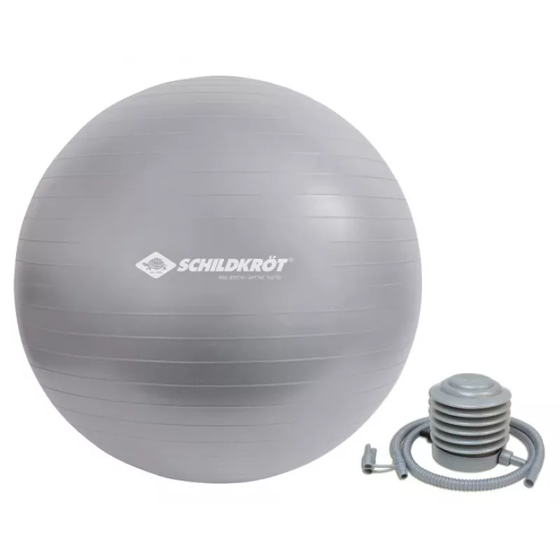 Bola de ginástica Schildkröt Fitness 960155 55 cm cinzenta tamanho único