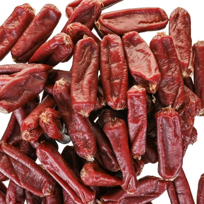 PETITTO Salsichas macias de vaca snack para cães, 500 g