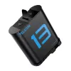 Bateria de substituição Telesin para GoPro Hero 13 — bateria de iões de lítio recarregável compatível com Hero 13