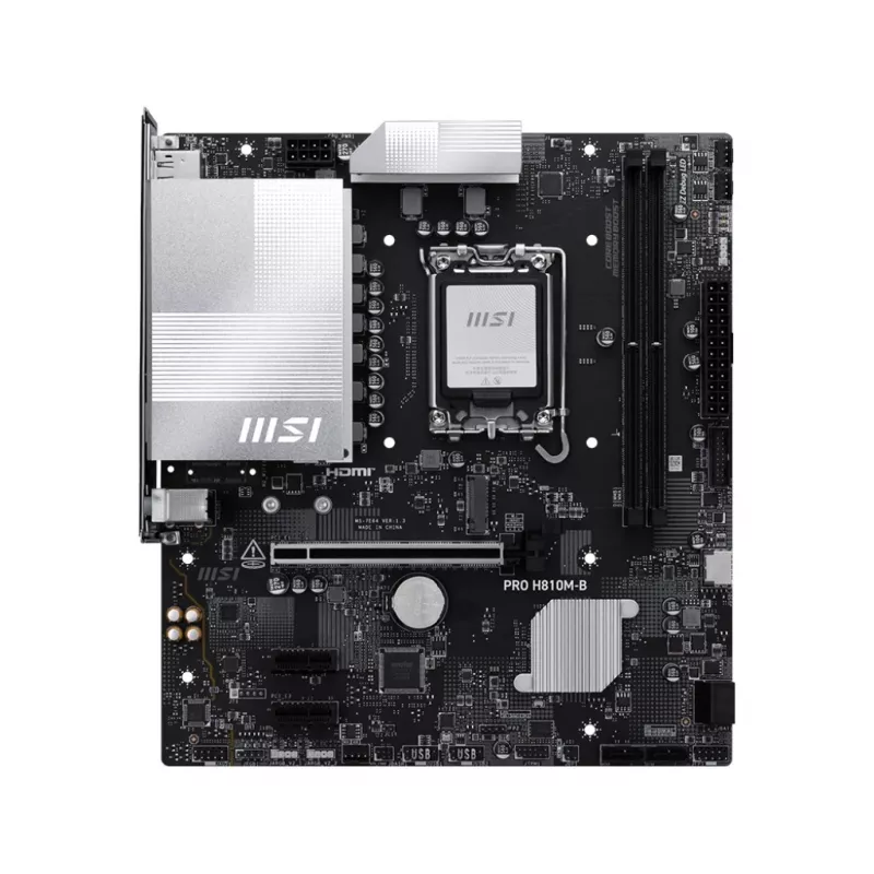 Placa-mãe MSI PRO H810M-B Intel H810 LGA 1851 (Socket V1) micro ATX