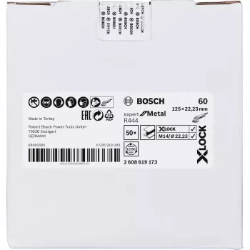 Bosch 2 608 619 173 acessório de lixar/esmerilar para ferramenta rotativa disco de lixa aço