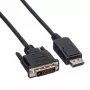 Cabo DisplayPort VALUE DP-DVI (24+1) LSOH macho/macho 2 m