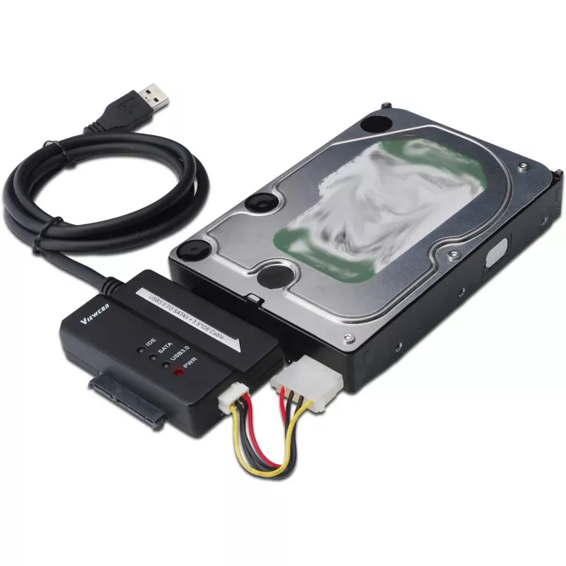 DIGITUS DA-70325 - Controlador de armazenamento - 6,4 cm, 8,9 cm (2.5, 3.5) - ATA / SATA 3Gb/s - 300MBps - USB3.0 (DA-70325)