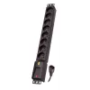 Régua de tomadas Lestar LZRM 810 BW com ligação IEC-320, cabo de 5,0 m