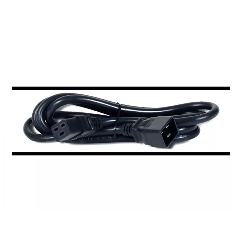 Cabo de alimentação APC AP9877 preto 1,98 m conector fêmea C19 conector fêmea C20