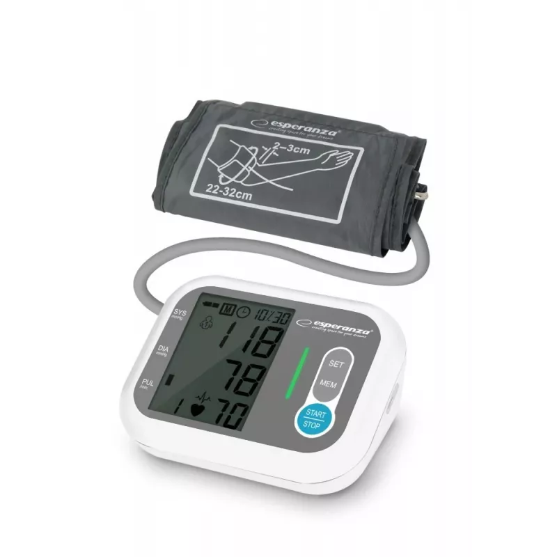 Medidor de tensão arterial Esperanza ECB005 medição automática com ecrã LCD