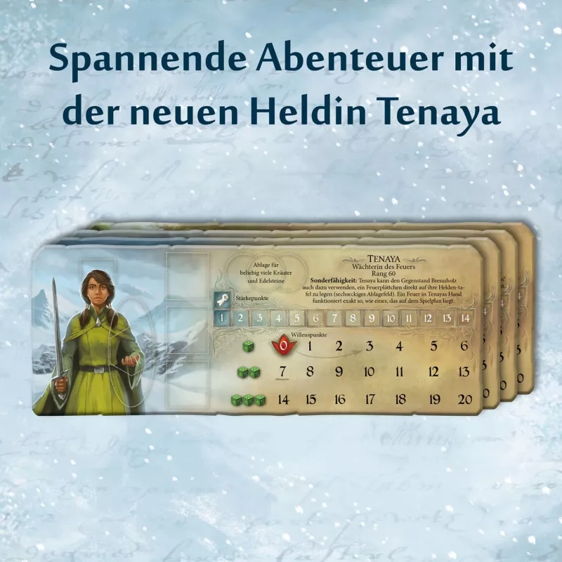 Die Legenden of Andor - The Eternal Cold, jogo de tabuleiro