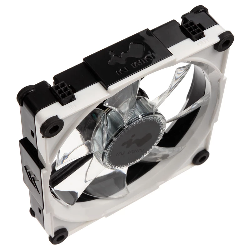 Ventoinha de caixa IN WIN Aurora 120mm ARGB, preta