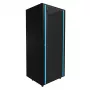 Armário autónomo Extralink 42U 800X800 ARMÁRIO RACK AUTÓNOMO PRETO capacidade 1400 kg