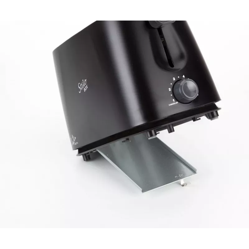 Torradeira JATA TT631 2 fatias 750 W preta em aço inoxidável