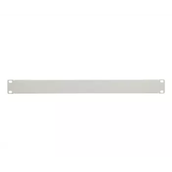 Painel cego para rack Extralink Front Blank Panel 1U 19 polegadas cinzento, caixa em aço