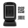 Leitor de códigos de barras fixo 1D/2D QOLTEC 50864, sensor LED, USB (com fios), preto, 145×85×80 mm