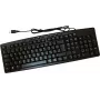 ROLINE teclado USB multimédia alemão preto (18.02.3226)
