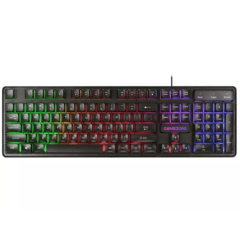 Teclado e rato Gamezone Boost USB