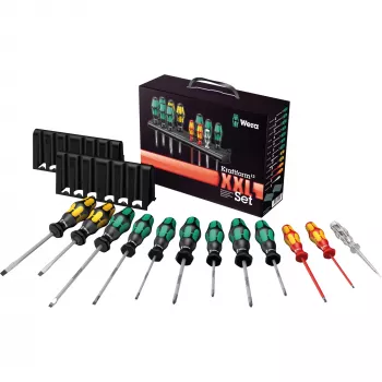 Conjunto de chaves de fendas universal Kraftform XXL